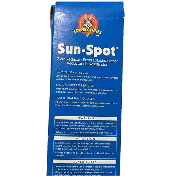 Vintage 2000 Tweety Bird Window Car Shade Sun Spot Looney Tunes New Old Stock - Picture 7 of 9